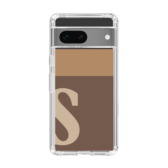 Slim Protection Case［ Original - initial two tone - S brown ］