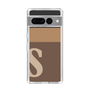 Slim Protection Case［ Original - initial two tone - S brown ］