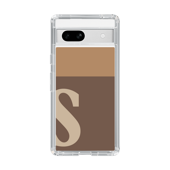 Slim Protection Case［ Original - initial two tone - S brown ］