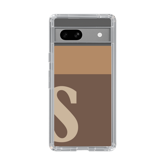 Slim Protection Case［ Original - initial two tone - S brown ］