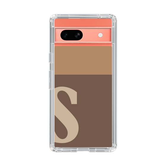 Slim Protection Case［ Original - initial two tone - S brown ］