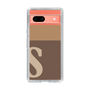 Slim Protection Case［ Original - initial two tone - S brown ］