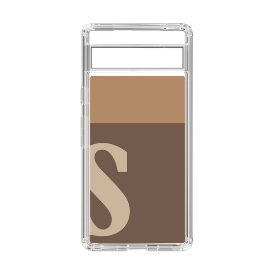 Slim Protection Case［ Original - initial two tone - S brown ］