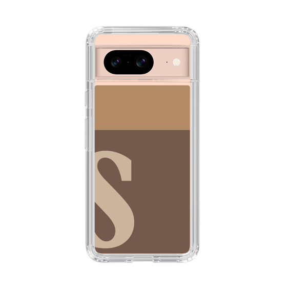 Slim Protection Case［ Original - initial two tone - S brown ］