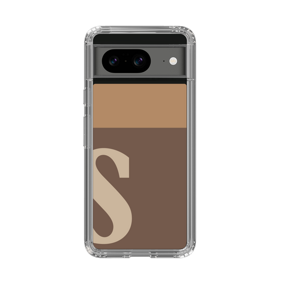 Slim Protection Case［ Original - initial two tone - S brown ］