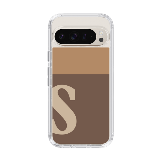 Slim Protection Case［ Original - initial two tone - S brown ］