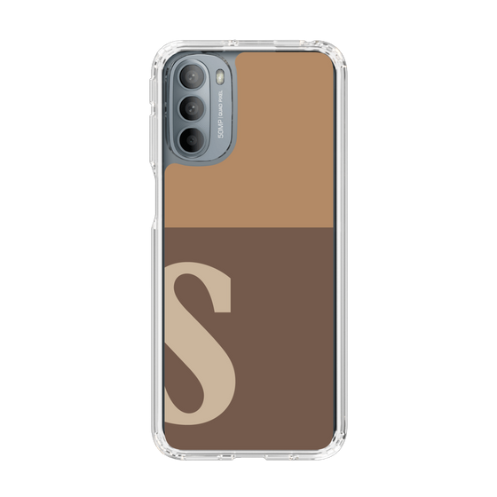 Slim Protection Case［ Original - initial two tone - S brown ］