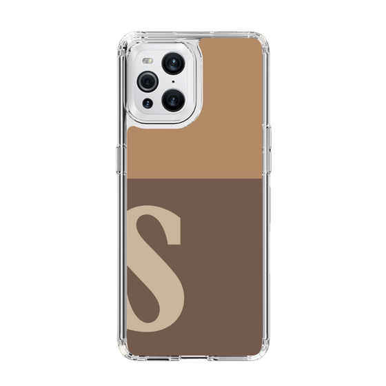 Slim Protection Case［ Original - initial two tone - S brown ］