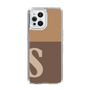 Slim Protection Case［ Original - initial two tone - S brown ］