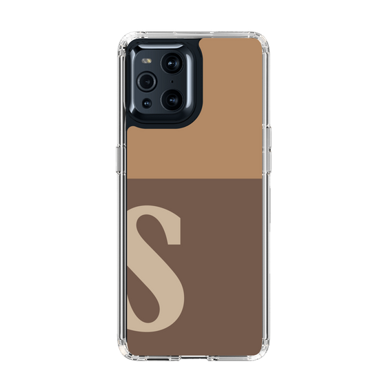 Slim Protection Case［ Original - initial two tone - S brown ］