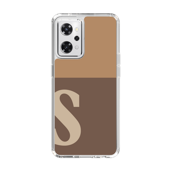 Slim Protection Case［ オリジナル - initial two tone - S brown ］