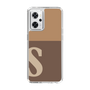 Slim Protection Case［ オリジナル - initial two tone - S brown ］
