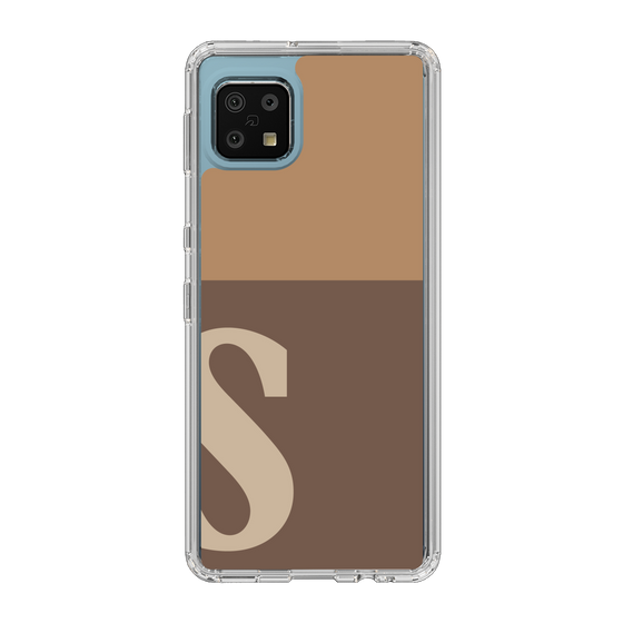 Slim Protection Case［ Original - initial two tone - S brown ］