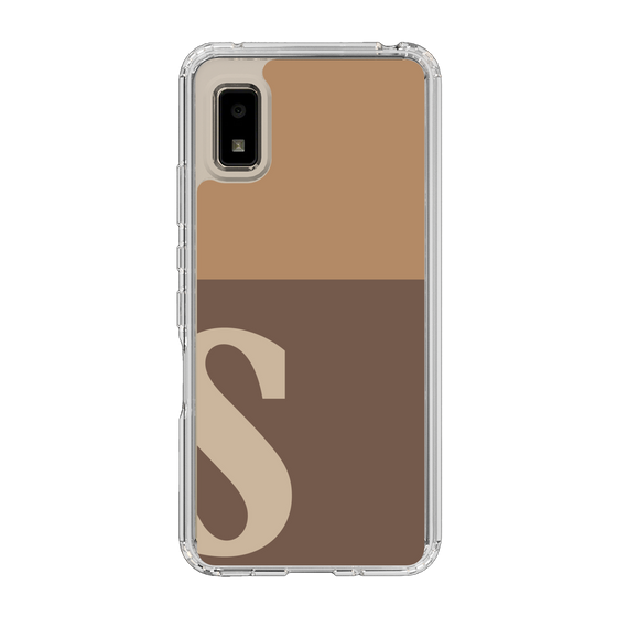 Slim Protection Case［ Original - initial two tone - S brown ］