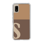 Slim Protection Case［ Original - initial two tone - S brown ］