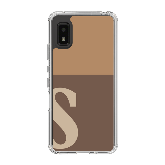 Slim Protection Case［ Original - initial two tone - S brown ］