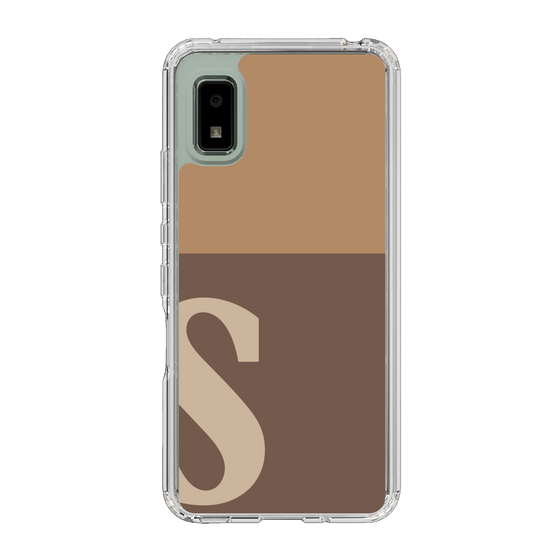 Slim Protection Case［ Original - initial two tone - S brown ］