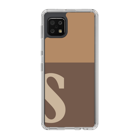 Slim Protection Case［ Original - initial two tone - S brown ］