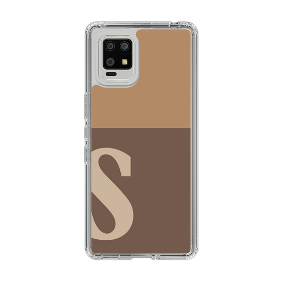 Slim Protection Case［ Original - initial two tone - S brown ］