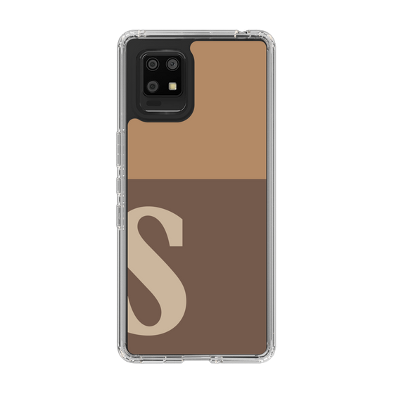 Slim Protection Case［ Original - initial two tone - S brown ］