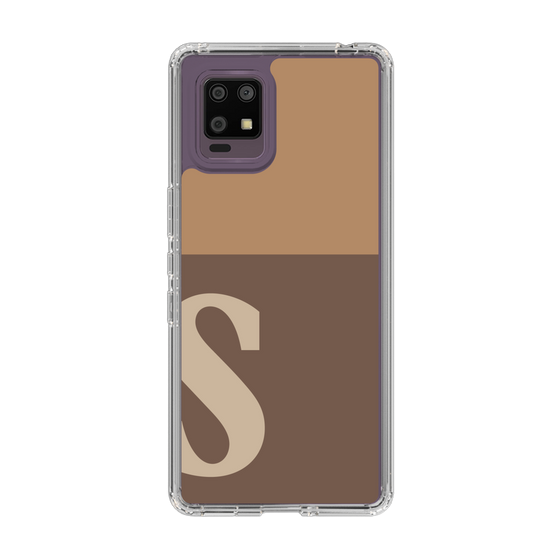 Slim Protection Case［ Original - initial two tone - S brown ］