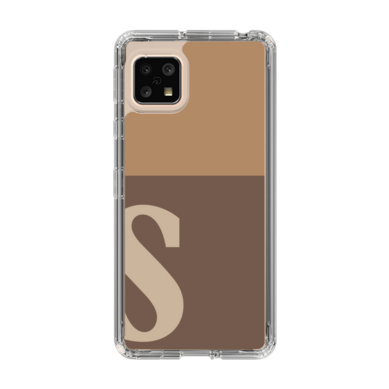 Slim Protection Case［ Original - initial two tone - S brown ］