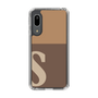 Slim Protection Case［ Original - initial two tone - S brown ］