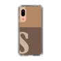 Slim Protection Case［ Original - initial two tone - S brown ］