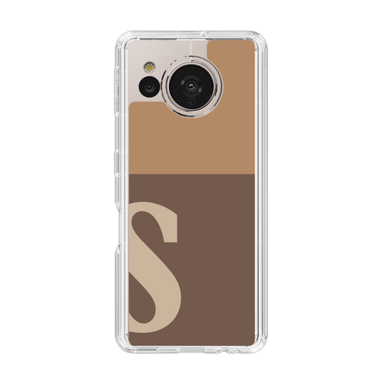 Slim Protection Case［ Original - initial two tone - S brown ］