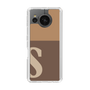 Slim Protection Case［ Original - initial two tone - S brown ］