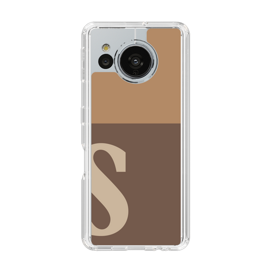 Slim Protection Case［ Original - initial two tone - S brown ］