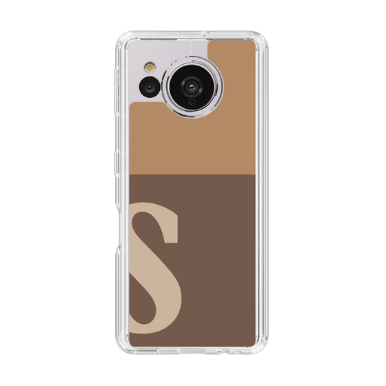 Slim Protection Case［ Original - initial two tone - S brown ］