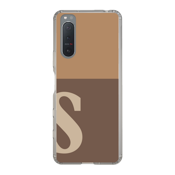 Slim Protection Case［ Original - initial two tone - S brown ］
