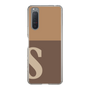 Slim Protection Case［ Original - initial two tone - S brown ］