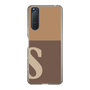 Slim Protection Case［ Original - initial two tone - S brown ］
