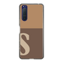 Slim Protection Case［ Original - initial two tone - S brown ］