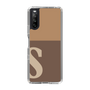 Slim Protection Case［ Original - initial two tone - S brown ］