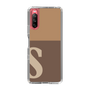 Slim Protection Case［ Original - initial two tone - S brown ］