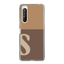 Slim Protection Case［ Original - initial two tone - S brown ］