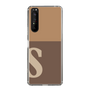 Slim Protection Case［ Original - initial two tone - S brown ］