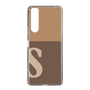 Slim Protection Case［ Original - initial two tone - S brown ］