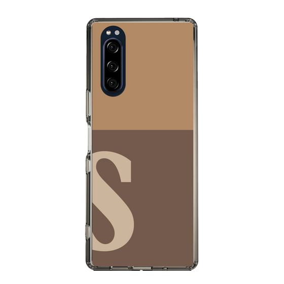 Slim Protection Case［ Original - initial two tone - S brown ］