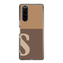 Slim Protection Case［ Original - initial two tone - S brown ］