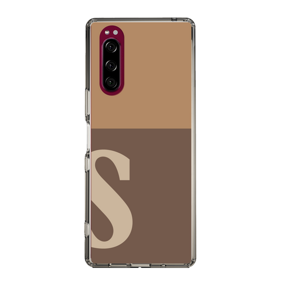 Slim Protection Case［ Original - initial two tone - S brown ］