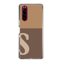 Slim Protection Case［ Original - initial two tone - S brown ］