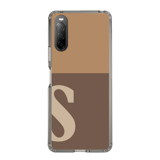 Slim Protection Case［ Original - initial two tone - S brown ］