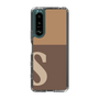 Slim Protection Case［ Original - initial two tone - S brown ］