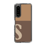 Slim Protection Case［ Original - initial two tone - S brown ］