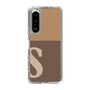 Slim Protection Case［ Original - initial two tone - S brown ］
