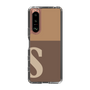 Slim Protection Case［ Original - initial two tone - S brown ］